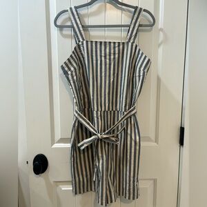 Impact Striped Romper Size Medium Preppy Fishermancore Boating Sailor
